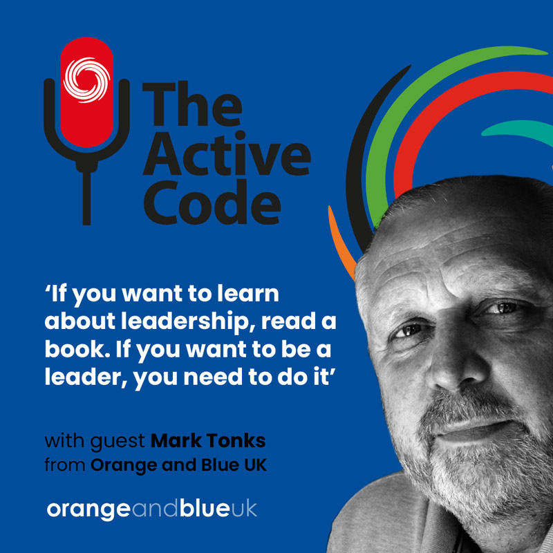 The Active Code #2 – If you want to learn about leadership, read a book. If you want to be a leader, you need to do it.